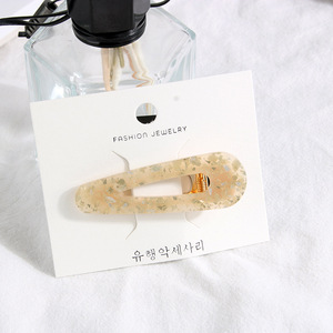 Fermagli per Capelli in Acetato Stile Europeo-Americano per Feste, Clip Laterali <span class=keywords><strong>2026</strong></span>, Effetto Ambra, Foglio Acrilico, Mollette Colorate - Product Image 6