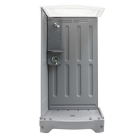Douche et toilettes portables d'extérieur TOPPLA en HDPE pour personnes handicapées, étanches, durables, garantie 5 ans et plus