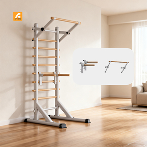 İsveç tasarım çift Pull-Up kaburga çerçeve ev kullanımı kapalı spor çok fonksiyonlu spor egzersiz dişli ahşap Yoga kadınlar için - Product Image 5