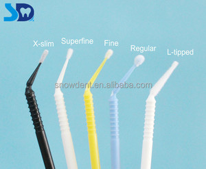 Brosse dentaire jetable noire x-slim en microfibre de haute qualité - Product Image 4