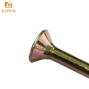 Vis à bois galvanisées au zinc jaune Vis de pont Vis de clôture <span class=keywords><strong>Torx</strong></span> Drive T17 Tip pour bois extérieur enduit d'époxy et clôture extérieure - Product Image 3