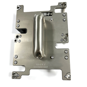 Usinage cnc de précision pièces en alliage d'aluminium en acier inoxydable pièces de <span class=keywords><strong>compression</strong></span> de câble inférieur cnc outillage d'assemblage - Product Image 2