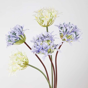 4 Fourchettes Cent Zi Lian <span class=keywords><strong>Fleurs</strong></span> artificielles faites à la main et respectueuses de l'environnement pour les décorations de fêtes de mariage Modèles divers - Product Image 5