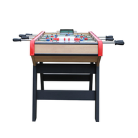 Vente en gros en usine Table de football en MDF Jeu de sport d'intérieur à la française Joueurs en métal Table de football populaire pour bébé