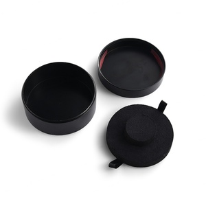 Boîte à bijoux en métal haut de gamme, boîte à bague en diamant, boîte à bijoux rotative européenne personnalisable - Product Image 5