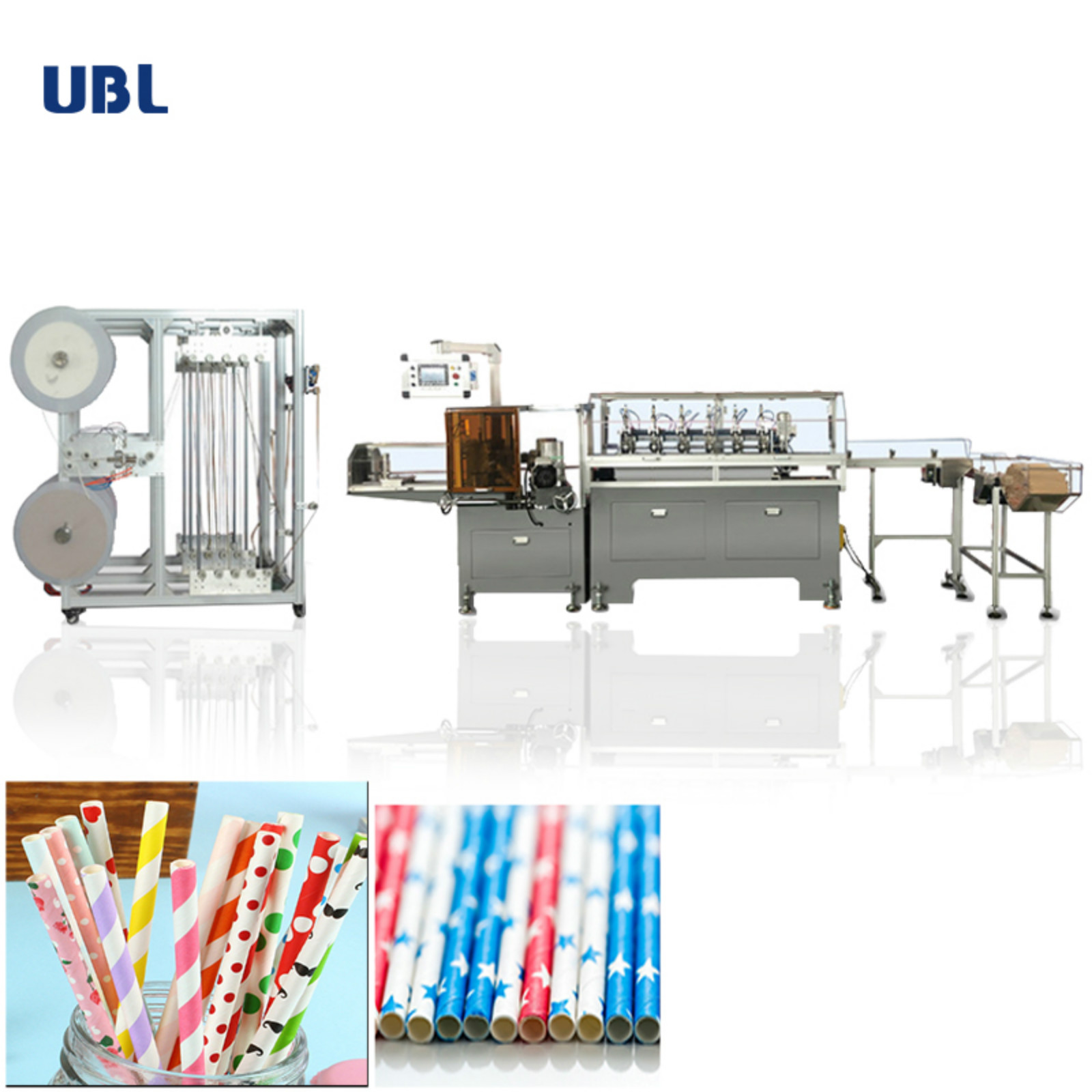 Fully Automatic straw making machine drinking rice straw rope paper making machine