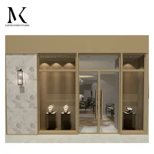 Lishi High End Luxury Jewelry Store Display Showcase And Counter Jewellery Shop Interior Design With Lights Jewelry Cabinet