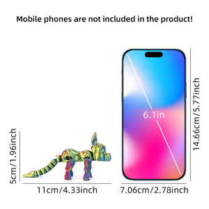 3D in sáng tạo lừa Doanh di chuyển trang trí trẻ em Đồ chơi mô hình thể loại động vật & Khủng Long - Product Image 2