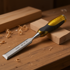 Cincel para madera Stanley de 22 mm para trabajos de tallado y carpintería precisos - Product Image 3