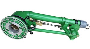 Pulverizador rotativo de larga distancia de 360 grados Sistema de <span class=keywords><strong>riego</strong></span> de metales agrícolas <span class=keywords><strong>Pistola</strong></span> de lluvia de granja grande oscilante - Product Image 4