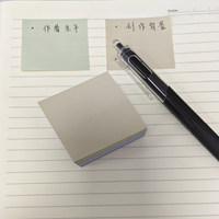 Bloc de Notas Adhesivas Personalizadas con Logotipo, 250 Hojas Cuadradas, Colores Brillantes y Súper Adhesivas