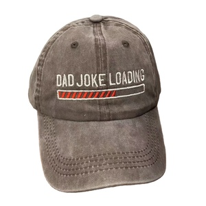 STOCK Papa Blague Chargement Drôle Père Grand-père Papa Fête Des Pères Mauvais Jeu Humour Casquette De Baseball Chapeau - Product Image 2
