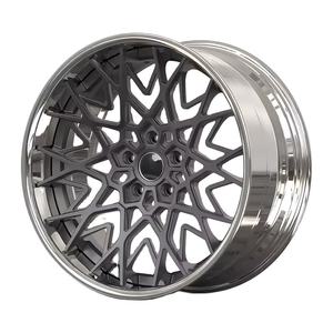 Ruedas Forjadas Cóncavas Sy-1033 de 2 Piezas, 20 22 24 26 Pulgadas, Pulimentadas, 5x120 5x112 5x114.3 para Autos de Carreras M2 F80 F82 F90 F92 <span class=keywords><strong>F91</strong></span> M8 - Product Image 4