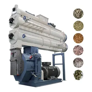 5t/h double conditioners pig pellet making machine animal food feed pellet machine