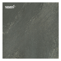 Pisos de vinilo gris Sentai, Panel de plástico compuesto respetuoso con el medio ambiente, suelo de plástico laminado SPC para Cocina