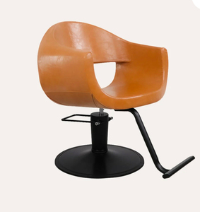 Sillón <span class=keywords><strong>de</strong></span> Peluquería Moderno Marrón con Reposapiés <span class=keywords><strong>para</strong></span> Salón <span class=keywords><strong>de</strong></span> Belleza - Product Image 5