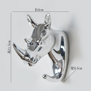 خطاف عصري على شكل حيوان مثبت على الحائط على شكل حصان للتعليق - Product Image 1