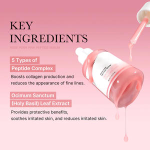 निजी लेबल थोक pdrn गुलाबी पेप्टाइड सीरम हाइड्रेटिंग मॉइस्चराइजिंग डार्क स्पॉट को ठीक करते हुए चेहरे सीरम - Product Image 4