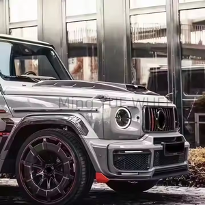 T-6061 forgé en Fiber de carbone Mingyue 2122 23 24 pouces 10J roues de voiture de tourisme 5X130 pour mercedes-benz <span class=keywords><strong>BRABUS</strong></span> <span class=keywords><strong>classe</strong></span> <span class=keywords><strong>G</strong></span> G500 G550 G63 - Product Image 6