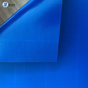 Bâche en tissu PVC enduit imperméable bleu 500 g/m² 1000D Ripstop 8x10 20x20 30x30 pour usage extérieur - Product Image 1