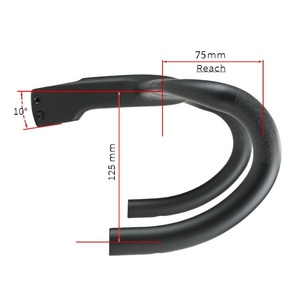 <span class=keywords><strong>Guidon</strong></span> de vélo de <span class=keywords><strong>route</strong></span> SOARROCS OEM avec potence de 28,6 mm, <span class=keywords><strong>guidon</strong></span> de vélo en <span class=keywords><strong>carbone</strong></span> courbé de 380/400/420 mm, câblage interne complet, pièce de vélo de <span class=keywords><strong>route</strong></span> - Product Image 2
