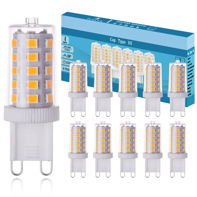 2022 Good Sell China Factory DC12/4V AC85-265V CE CB ErP RoHS 2W-7W No Flicker SMD/COB G4 G9 Series LED SMD Bulbs