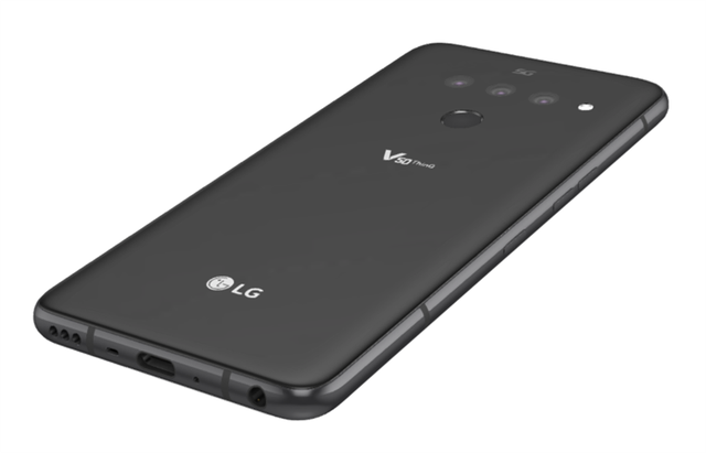 For Original LG V50 ThinQ 5G 6.4 Inch Octa Core 6GB RAM 128GB ROM 16MP Unlocked 4G LTE Android Phone Free Shipping 5pcs