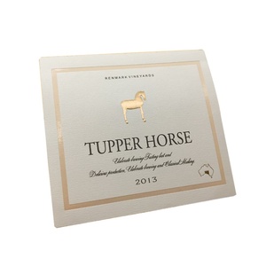 Tùy Chỉnh Rượu Vang Chai Rượu Sâm Banh Nhãn Nhà Cung Cấp Kết Cấu Dán Mù Emboss Vinyl Trắng PP Ngọc Trai Sticker Với Cuộn Bao Bì - Product Image 4