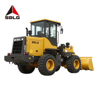 Minicargadora de ruedas de 1 1,6 toneladas, cargadora telescópica compacta, cargadora frontal de tractor pequeño 4x4 con cubo Sdlg L916 China 45 LG916