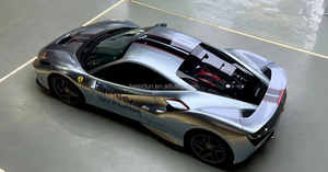 Bán buôn Pet kim loại lỏng Bạc thay đổi màu sắc phim nhôm thủy ngân GT bạc ô tô vinyl xe bao bì phim - Product Image 5