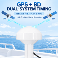 Antenne GPS/GNSS de positionnement à gain élevé 32dBi, type champignon, pour navigation marine, multibande BD GPS GNSS UNISIN LYX-GPSMX-103 SMA