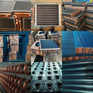 Ống Đồng xe buýt điều hòa không khí sử dụng AC <span class=keywords><strong>condenser</strong></span> và thiết bị bay hơi trao đổi nhiệt SS Cooler làm mát cuộn dây - Product Image 3