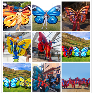 Festival Parade Balloon Wing Costume Inflable Butterfly Walking Suit - Product Image 5