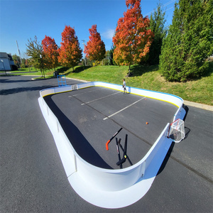 Barrières de terrain de floorball <span class=keywords><strong>en</strong></span> panneaux HDPE, barrière de terrain de floorball portable, mur de football <span class=keywords><strong>en</strong></span> <span class=keywords><strong>plastique</strong></span>, terrain de floorball <span class=keywords><strong>en</strong></span> <span class=keywords><strong>plastique</strong></span> PP 20*40m - Product Image 1