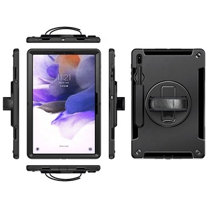 Tùy Chỉnh Nhãn Mỏng Trọng Lượng Nhẹ Da Trường Hợp Đối Với Samsung <span class=keywords><strong>Galaxy</strong></span> Tab S7 Fe Bìa Với Thể Thao Bán Buôn - Product Image 3