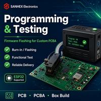 Fabricant OEM de PCBA SANHEX, assemblage de circuits imprimés IoT pour les appareils de serrures intelligentes et de prises intelligentes, fabrication de circuits imprimés SMT