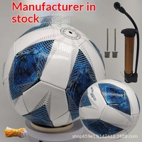Ballons de football en gros, tailles 3-5, pour enfants, adultes, étudiants, collégiens - Coutures mécaniques, options PVC/PU noir et blanc