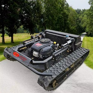 Offre Spéciale coupe-herbe Robot Diesel jardin champ foin Cortador télécommande tondeuse à gazon avec chenilles en caoutchouc - Product Image 4