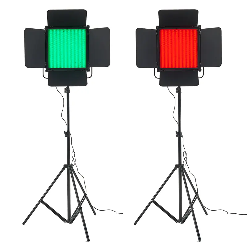 TOLIFO Bảng Điều Khiển Chụp Ảnh Bằng Nhôm Chuyên Nghiệp Điều Khiển Bằng Ứng Dụng Đèn LED RGB Đèn Chiếu Phim Đèn Chiếu Phim
