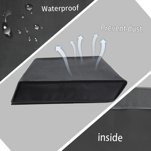 Cubierta antipolvo Horizontal negra para consola <span class=keywords><strong>PS4</strong></span> <span class=keywords><strong>Pro</strong></span>, funda protectora impermeable antiarañazos para <span class=keywords><strong>PS4</strong></span> <span class=keywords><strong>Pro</strong></span> - Product Image 2
