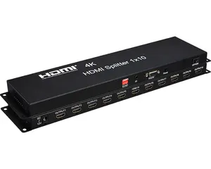 Etzin VGA to HDMI VGA Adapter, 1080P VGA Splitter (1 in 2 Out) for