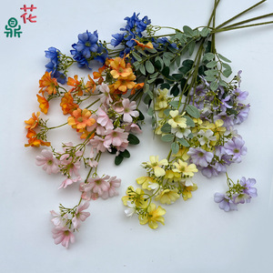 Fleurs artificielles mixtes en soie, faites à la main, pour décoration de mariage, arche, toile de fond de banquet, style moderne, origine Chine - Product Image 1