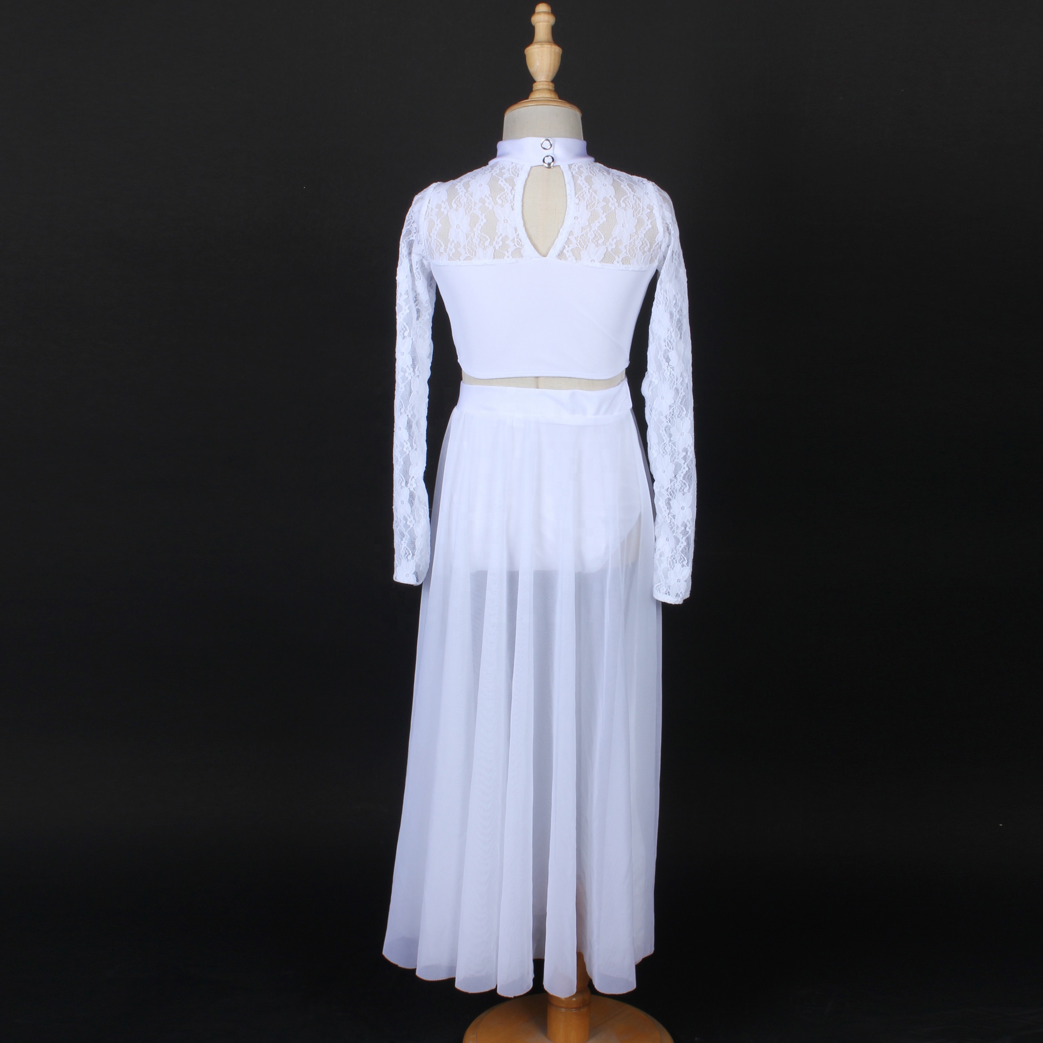 slim fit dress slacks Moonlit Dance Maxi Dress White main image 0