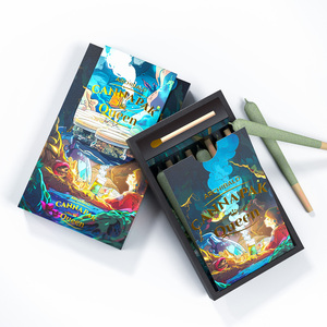 Nhà Máy Giá ngăn kéo Hộp bao bì giấy các tông trượt từ lật TOP <span class=keywords><strong>5</strong></span> gói hút trước CuộN hộp hiển thị với trận đấu - Product Image 4