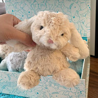 Peluche Lapin Mignon à Longues Oreilles 31cm-50cm pour Jeunes (15-35 Ans) – Super Doux, Rembourré en Coton PP – Cadeau Adorable pour Elle
