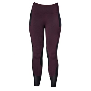 Women PIHA SPORTS Custom Digital Printing Polyester/Spandex Mid Waist Anti-Bacterial SEAMED Mid-Calf <b>Equestrian</b> <b>Leggings</b> - Product Image 1