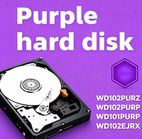 Hard Disk Internal Desktop SATA III 3.5in 10TB Baru WD102PURZ/WD102PURP/WD101PURP/WD102EJRX HDD