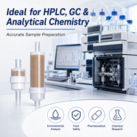 Colonne de préparation d'échantillons HPLC IC Guard Column 1/2.5cc PP SPE Cartridge Ag Ba H Na C18 RP Resin à faible teneur en résidus ioniques et haute pureté