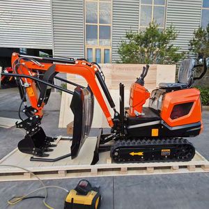 Envío Gratis: Mini Excavadora de Orugas para el Hogar, Maquinaria Excavadora de 1 Tonelada, 1.5, 1.8, 5 Toneladas con Motor EPA - Product Image 1