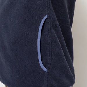 Blazer en <span class=keywords><strong>polaire</strong></span> personnalisé à fermeture éclair de 300g/m2 en <span class=keywords><strong>polaire</strong></span> recyclée Garnitures élastiques résistantes à l'eau Conception à deux poches - Product Image 5